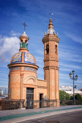 Obraz premium Chapel of El Carmen, Triana district, Seville Spain