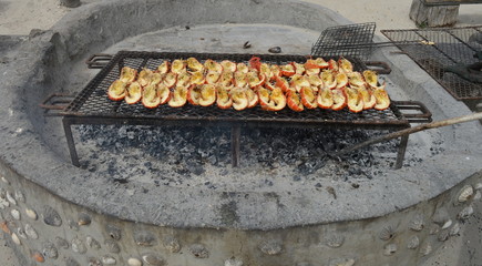 Cape Crayfish on Hot Coals