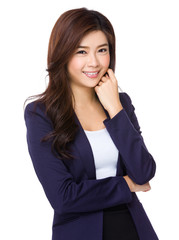 Asian Young Businesswoman portrait