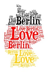 Obrazy na Plexi  Kocham Berlin