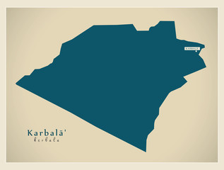 Modern Map - Karbala IQ