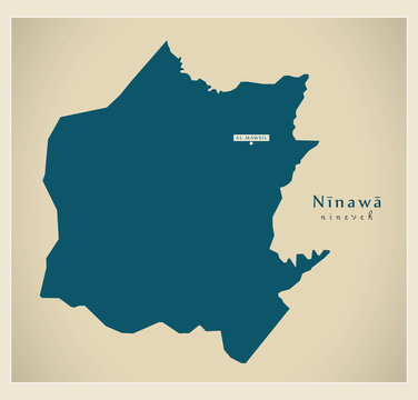 Modern Map - Ninawa IQ