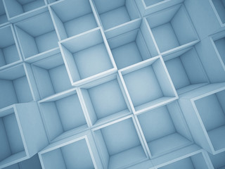 3d abstract cube background