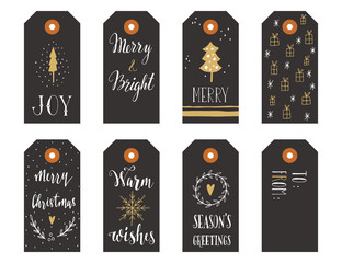 Collection of Christmas gift tags