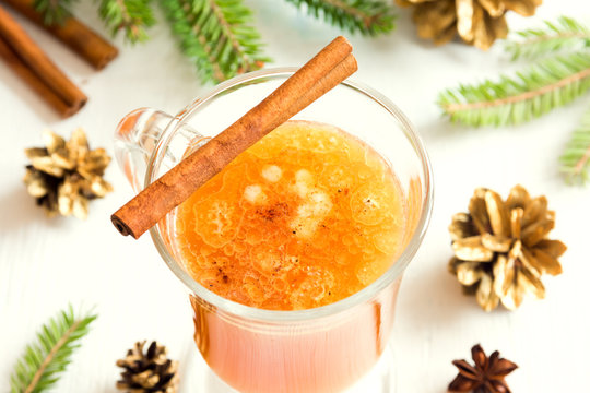 Hot Buttered Rum Cocktail