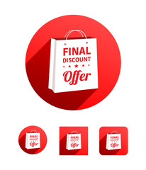 Final Discount Offer Shopping Bag