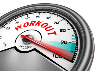 Workout to hundred per cent conceptual meter