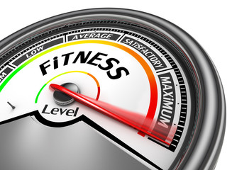 fitness to maximum level modern conceptual meter