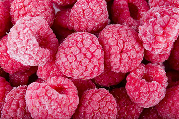 berries in a deep freeze