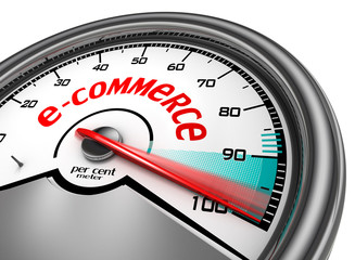 internet commerce to hundred per cent conceptual meter