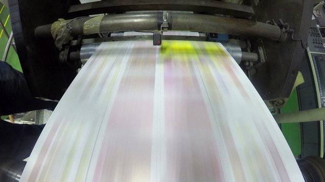 print plant factory, magazine line  press 