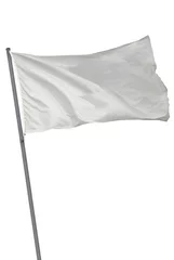 Fotobehang white flag © Alfonsodetomas