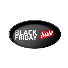 Black Friday sales tag. vector illustration