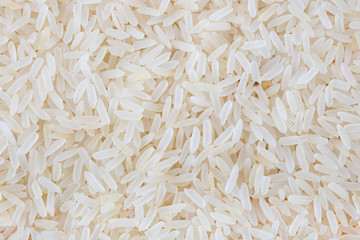 texture of white long grain rice