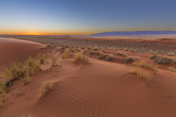 Sunset at the dunes