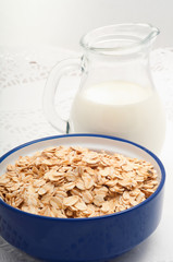 Oatmeal with milk