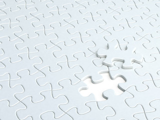 Business concept  Jigsaw puzzle