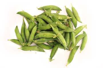 green pea isolated
