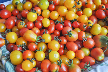 Cherry tomato vegetables