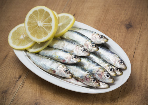 Sardinas crudas