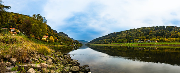 Serene mountain lake, Utah, USA