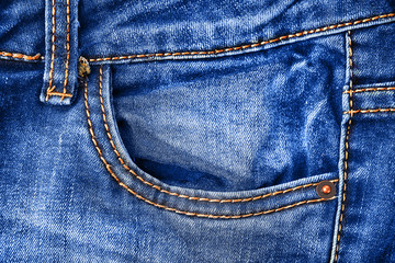  pocket of jeans