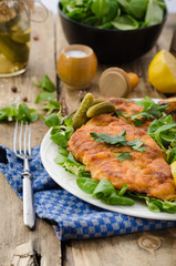 Wiener Schnitzel, delicious schnitzel