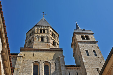 Fototapeta premium Abbazia di Cluny - Borgogna, Francia