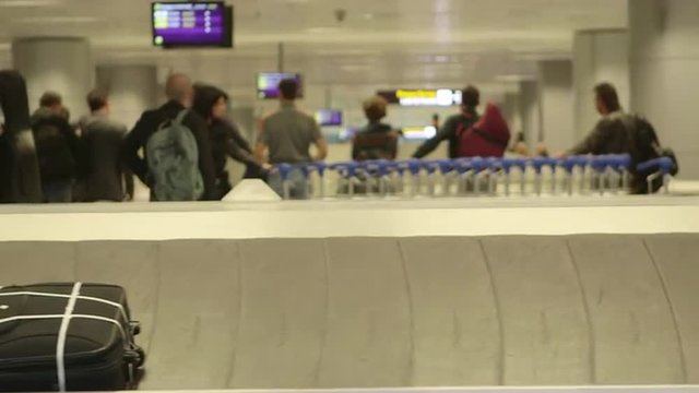 Luggage caroussel at the airport