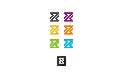 z logo technology modern