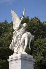 Warrior Sculpture; Schlossbrucke Bridge; Unter den Linden; Berli