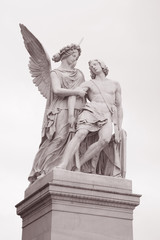 Warrior Sculpture, Schlossbrucke Bridge, Berlin, Germany