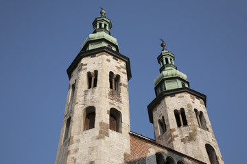 Fototapeta na wymiar St Andrew Church; Krakow; Poland;