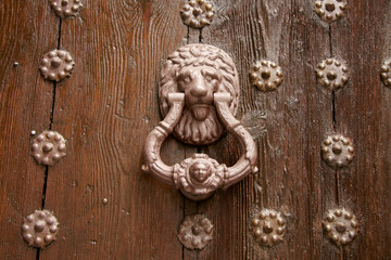 Toledo door knocker, Spain