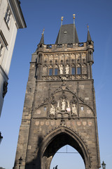Fototapeta na wymiar Old Town Bridge Tower; Prague