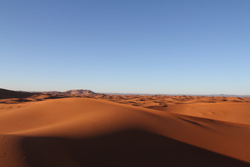 Fototapeta na wymiar Sahara - désert de Merzouga