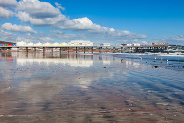 Paignton Beach Devon England