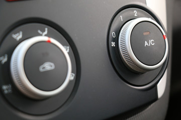 car air conditioner button