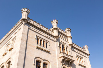 Fototapeta na wymiar Old palace in Trieste