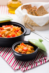 Chicken and vegetable warming soup