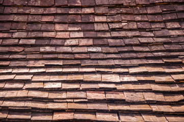 vintage style of house roof