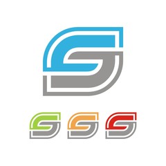 Letter S Creative Logo Design