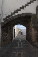 Obraz na płótnie Canvas Pueblos blancos de Andalucía, Vejer de la Frontera en la provincia de Cádiz