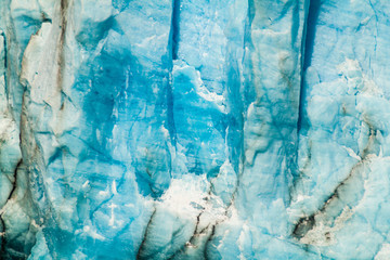Détail du glacier Perito Moreno en Patagonie, Argentine