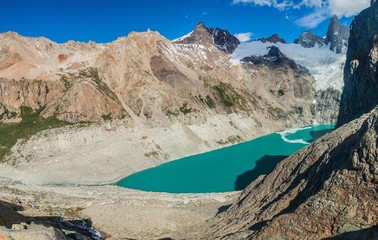 Laguna Sucia lake, National Park Los Glaciares, Patagonia, Argentina