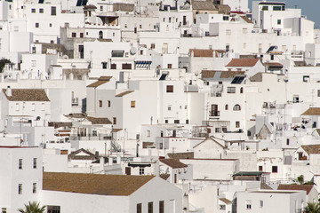 Fototapeta premium Pueblos blancos de Andalucía, Vejer de la Frontera en la provincia de Cádiz