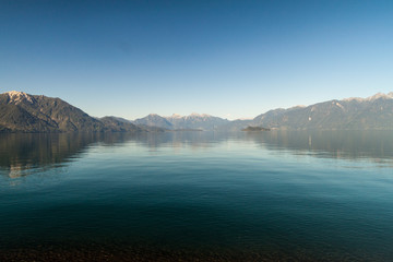 Fototapeta na wymiar Lago Todos los Santos (Lake of all the Saints), Chile