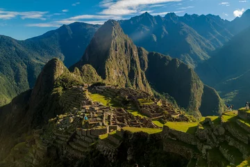 Photo sur Plexiglas Machu Picchu Ruines du Machu Picchu, Pérou