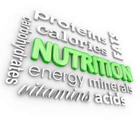 Nutrition Food Eating Health Proteins Vitamins Energy