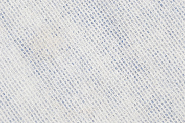 Plakat Close-up of texture cellulose fabric cloth textile background